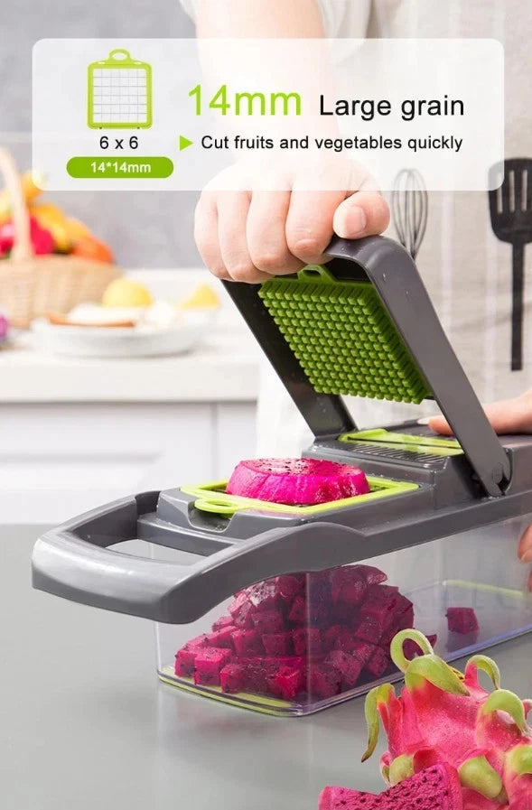 14-in-1 Vegetable Chopper & Mandoline Slicer