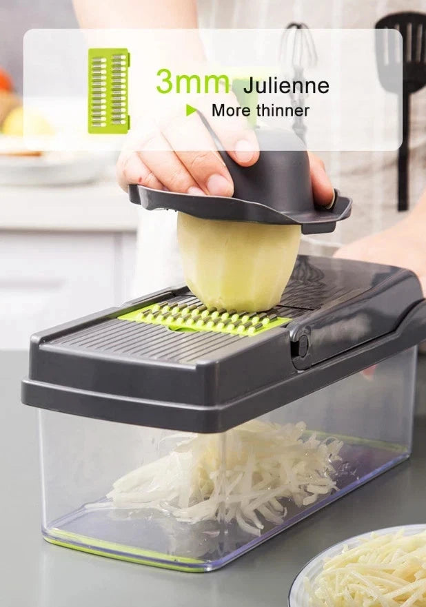 14-in-1 Vegetable Chopper & Mandoline Slicer