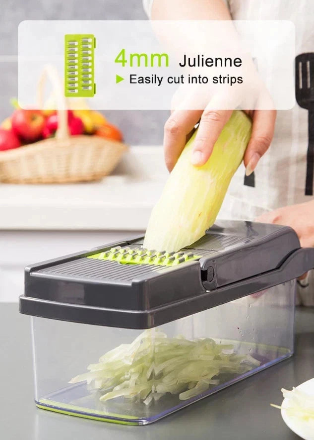 14-in-1 Vegetable Chopper & Mandoline Slicer