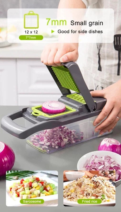 14-in-1 Vegetable Chopper & Mandoline Slicer