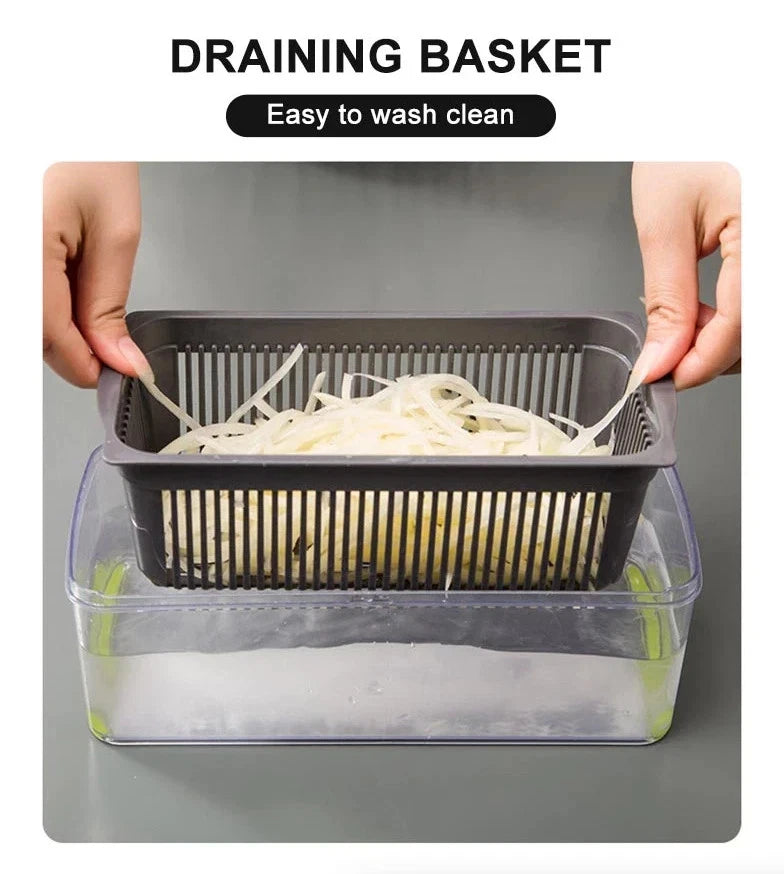 14-in-1 Vegetable Chopper & Mandoline Slicer