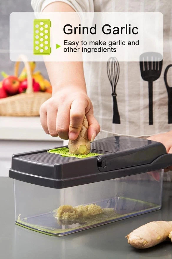 14-in-1 Vegetable Chopper & Mandoline Slicer